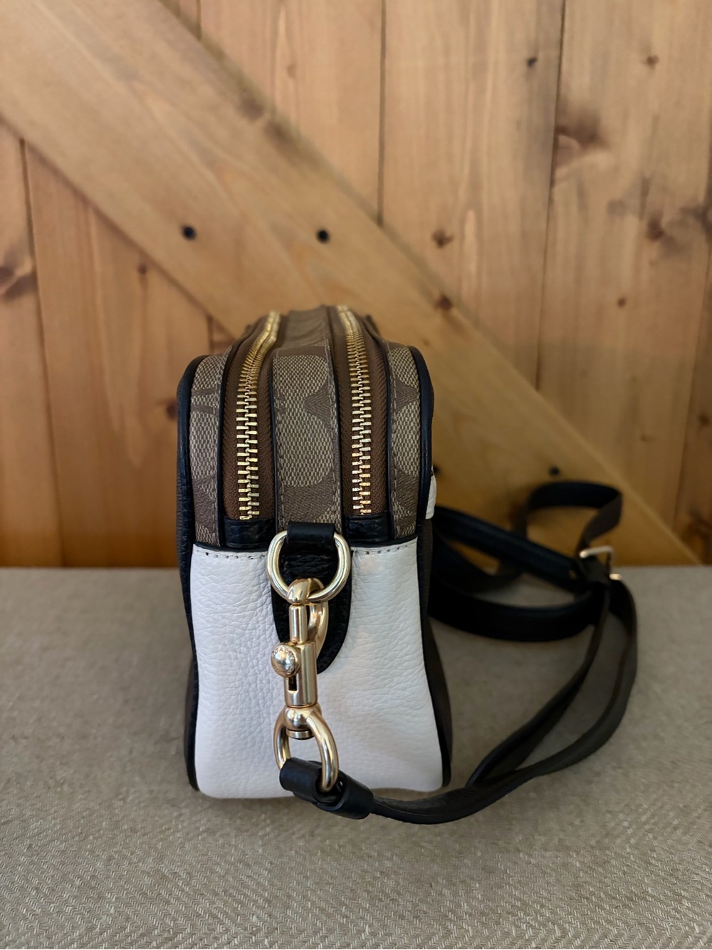 COACH Jes Crossbody Bag in Blocked Signature Canvas | Model #C1767 - Picture 7 of 15